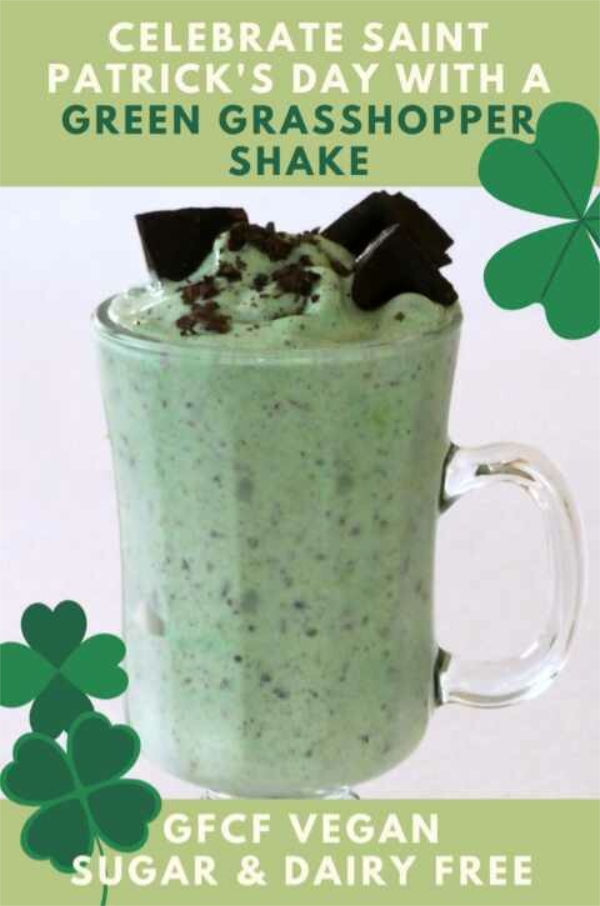 Recipes Green GrassHopper Saint Patricks Day Shake